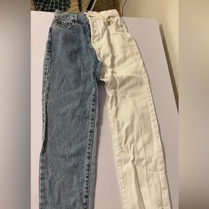 multi colored pac sun jeans